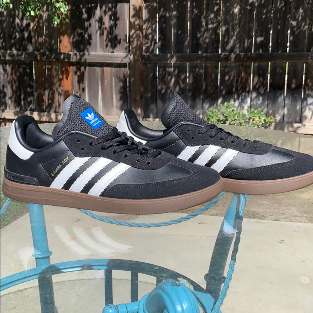 Adidas Samba ADV Black & White Size 10 Men’s Shoes